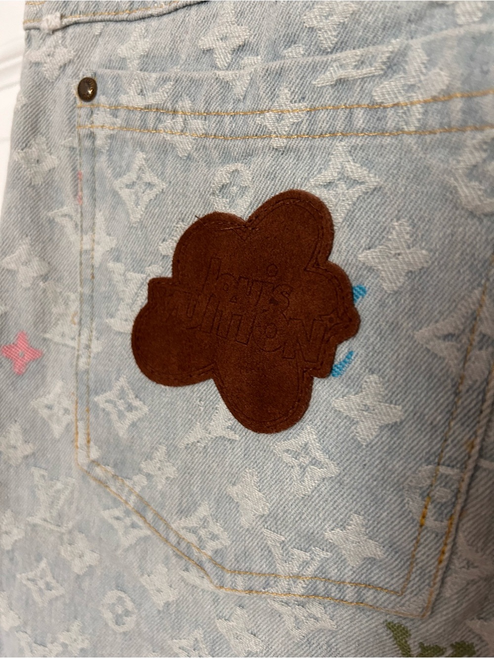 Louis Vuitton Monogram Women’s Jeans - Picture 5 of 12